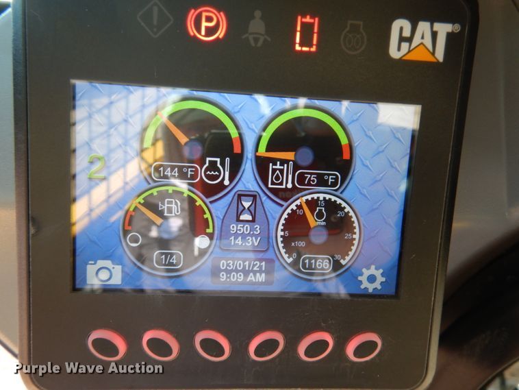 image for item IA9385 2017 Caterpillar 289D  tracked skid steer loader