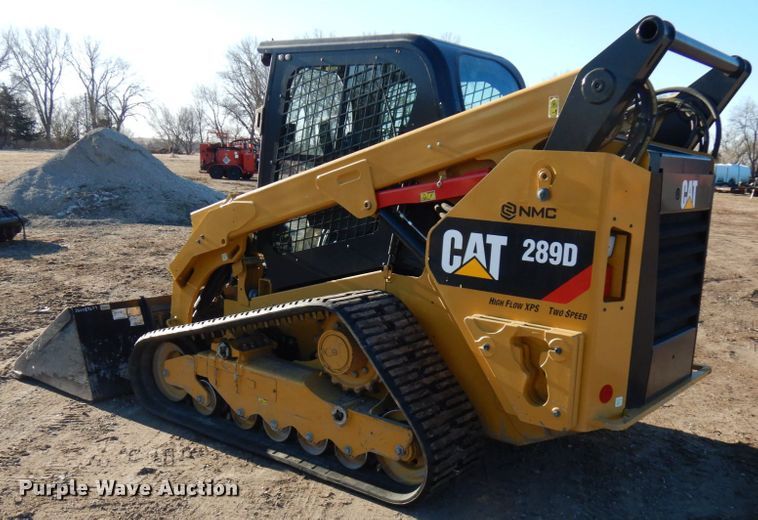 image for item IA9386 2019 Caterpillar 289D  tracked skid steer loader