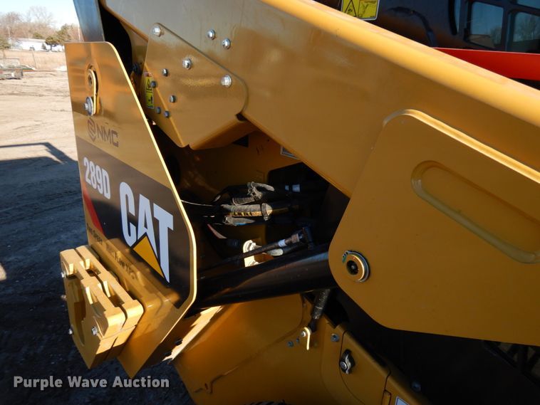 image for item IA9386 2019 Caterpillar 289D  tracked skid steer loader