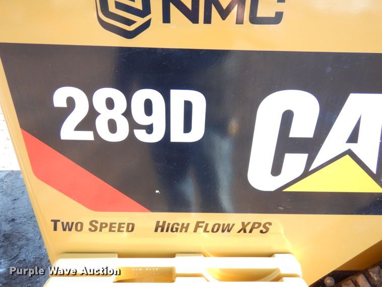 image for item IA9386 2019 Caterpillar 289D  tracked skid steer loader