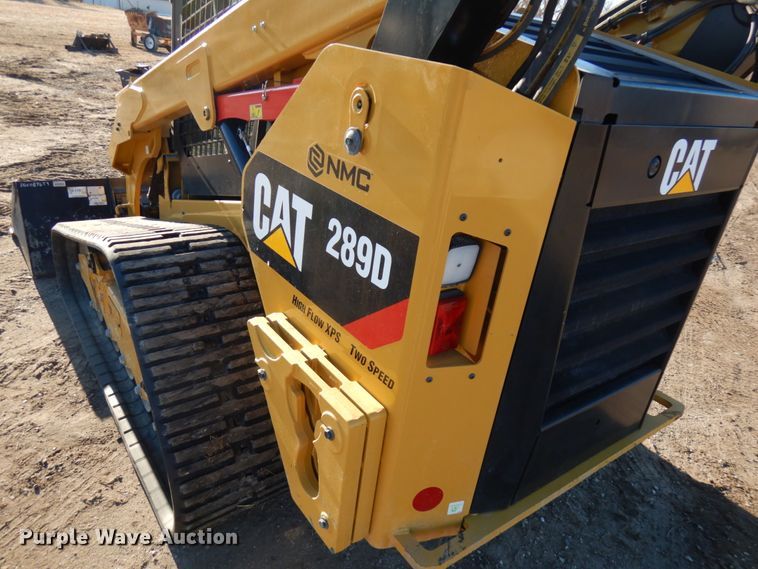 image for item IA9386 2019 Caterpillar 289D  tracked skid steer loader