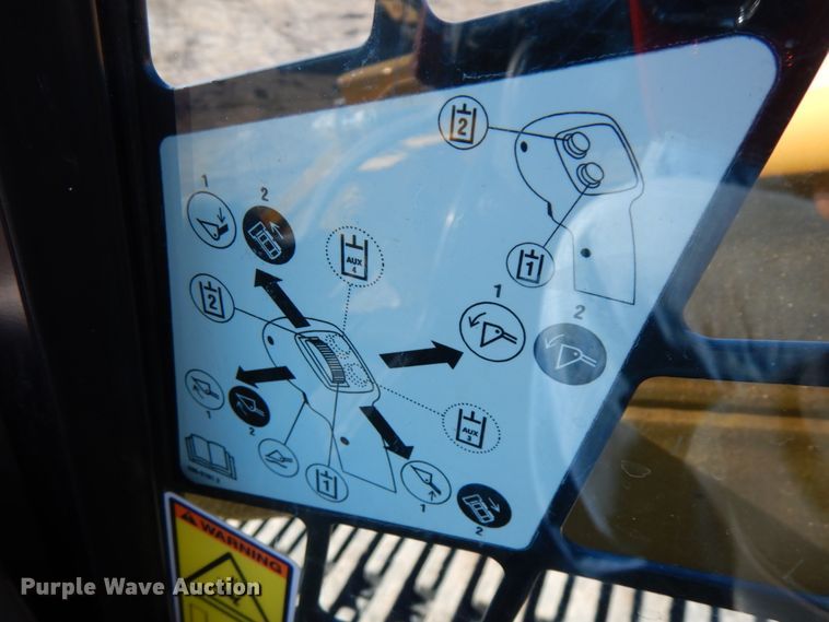 image for item IA9386 2019 Caterpillar 289D  tracked skid steer loader