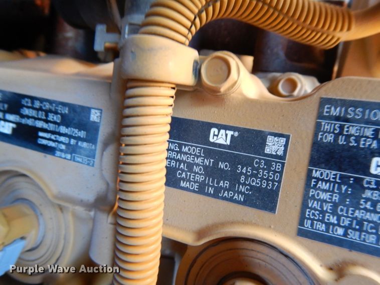 image for item IA9386 2019 Caterpillar 289D  tracked skid steer loader