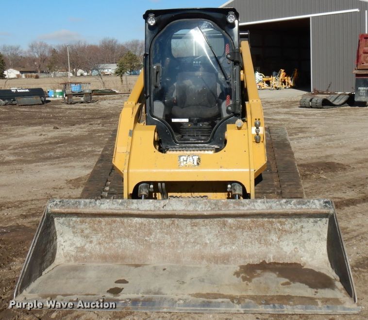 image for item IA9387 2016 Caterpillar 289D  tracked skid steer loader