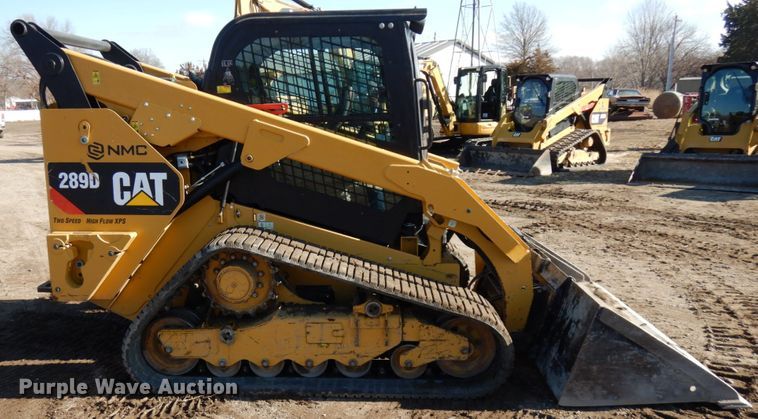 image for item IA9387 2016 Caterpillar 289D  tracked skid steer loader