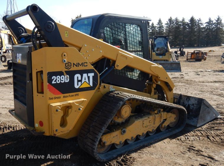 image for item IA9387 2016 Caterpillar 289D  tracked skid steer loader