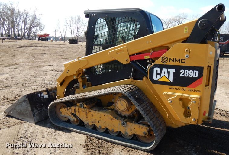 image for item IA9387 2016 Caterpillar 289D  tracked skid steer loader