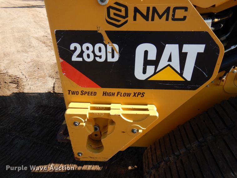image for item IA9387 2016 Caterpillar 289D  tracked skid steer loader