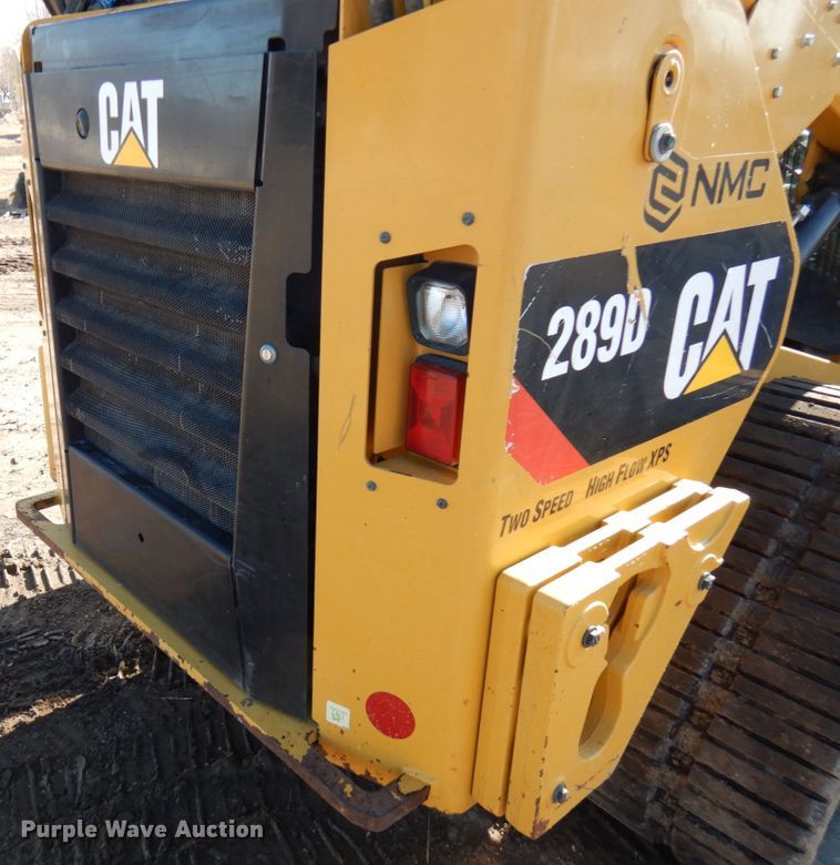 image for item IA9387 2016 Caterpillar 289D  tracked skid steer loader