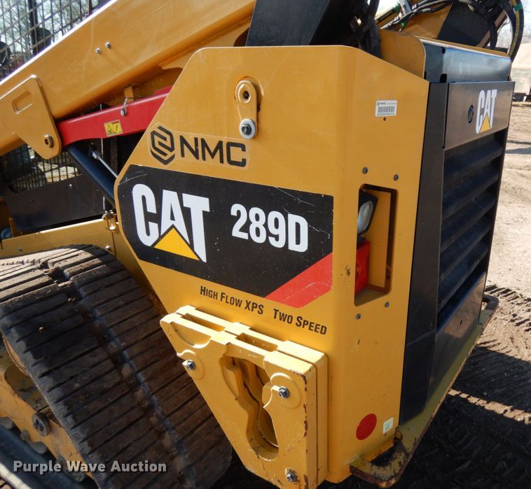 image for item IA9387 2016 Caterpillar 289D  tracked skid steer loader