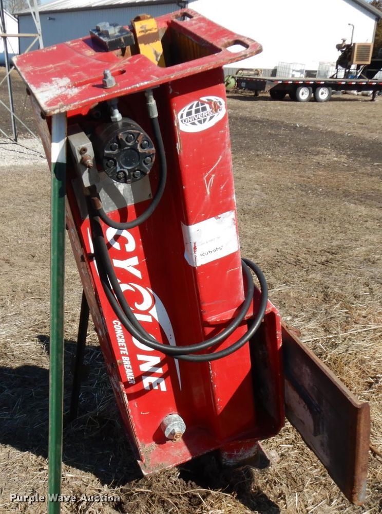 image for item IA9390 Cyclone 180001-18 skid steer drop hammer