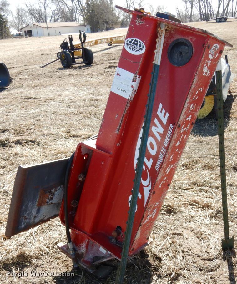 image for item IA9390 Cyclone 180001-18 skid steer drop hammer