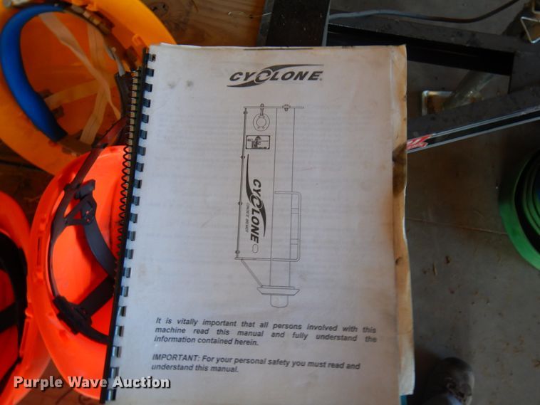 image for item IA9390 Cyclone 180001-18 skid steer drop hammer