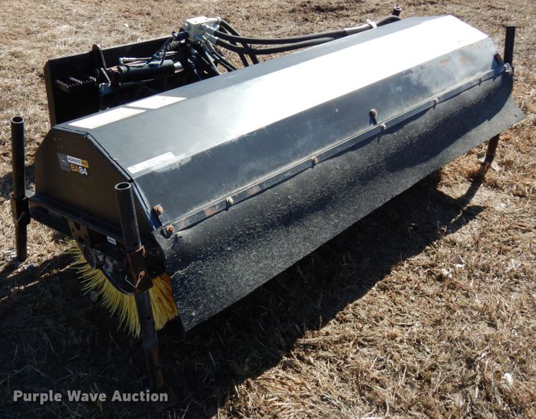 image for item IA9391 John Deere Worksite Pro BA84 skid steer broom
