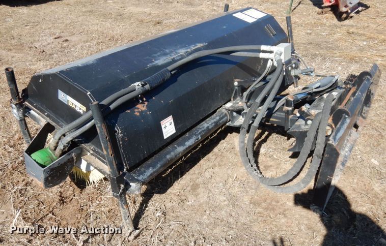 image for item IA9391 John Deere Worksite Pro BA84 skid steer broom