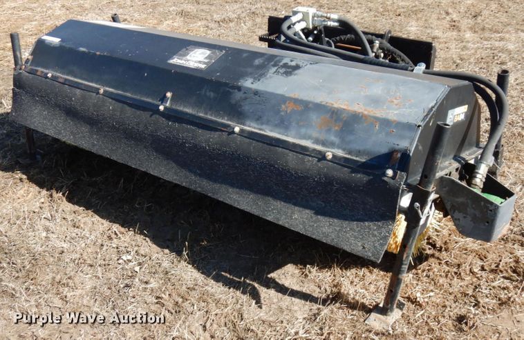 image for item IA9391 John Deere Worksite Pro BA84 skid steer broom