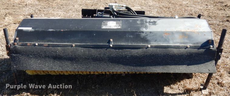 image for item IA9391 John Deere Worksite Pro BA84 skid steer broom