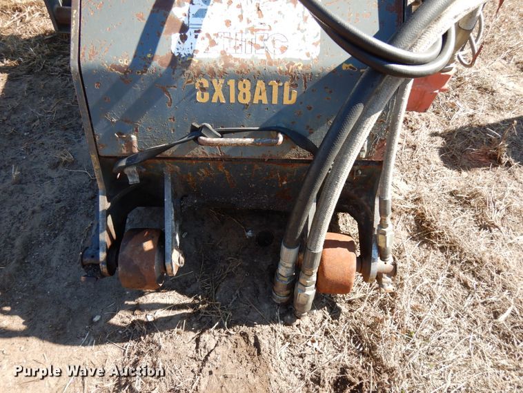 image for item IA9392 Case CX18ATD 22"W skid steer cold planer