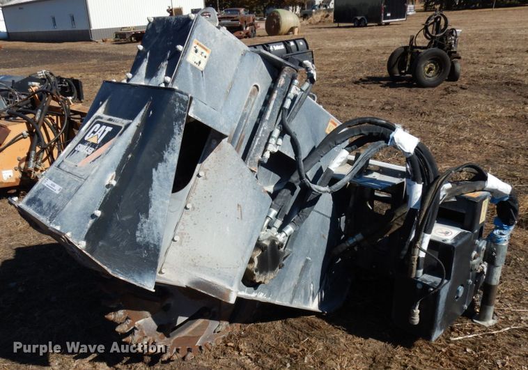 image for item IA9394 2015 Caterpillar SW345B-80 48" skid steer wheel saw