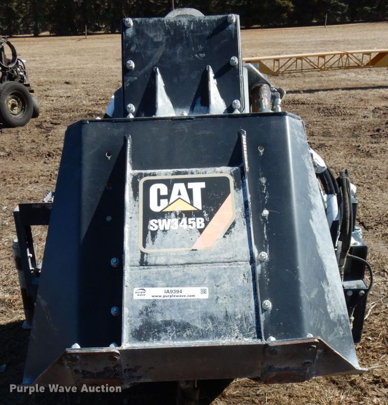 image for item IA9394 2015 Caterpillar SW345B-80 48" skid steer wheel saw