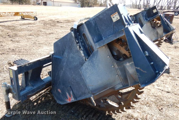 image for item IA9394 2015 Caterpillar SW345B-80 48" skid steer wheel saw