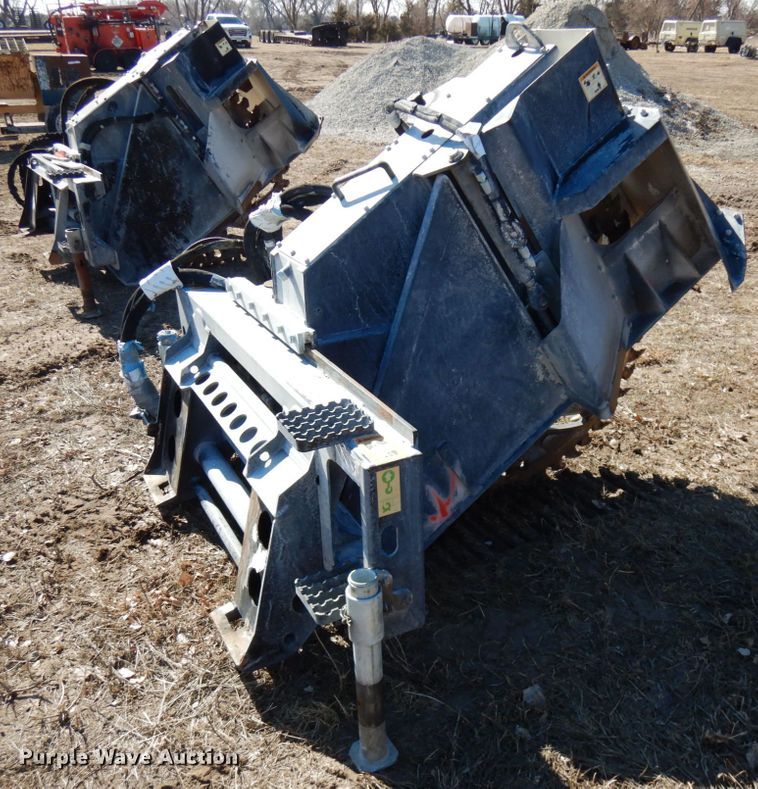 image for item IA9394 2015 Caterpillar SW345B-80 48" skid steer wheel saw