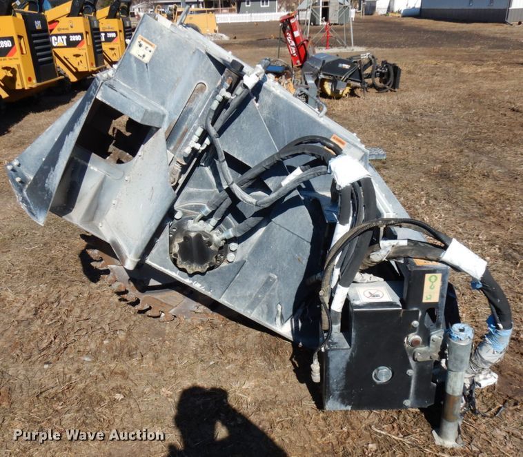 image for item IA9394 2015 Caterpillar SW345B-80 48" skid steer wheel saw