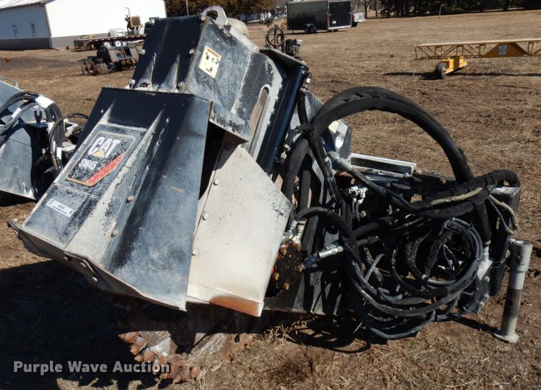 image for item IA9395 2009 Caterpillar SW45-80 48" diamter skid steer wheel saw