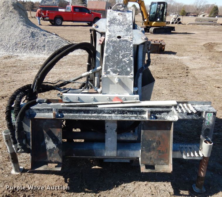 image for item IA9395 2009 Caterpillar SW45-80 48" diamter skid steer wheel saw