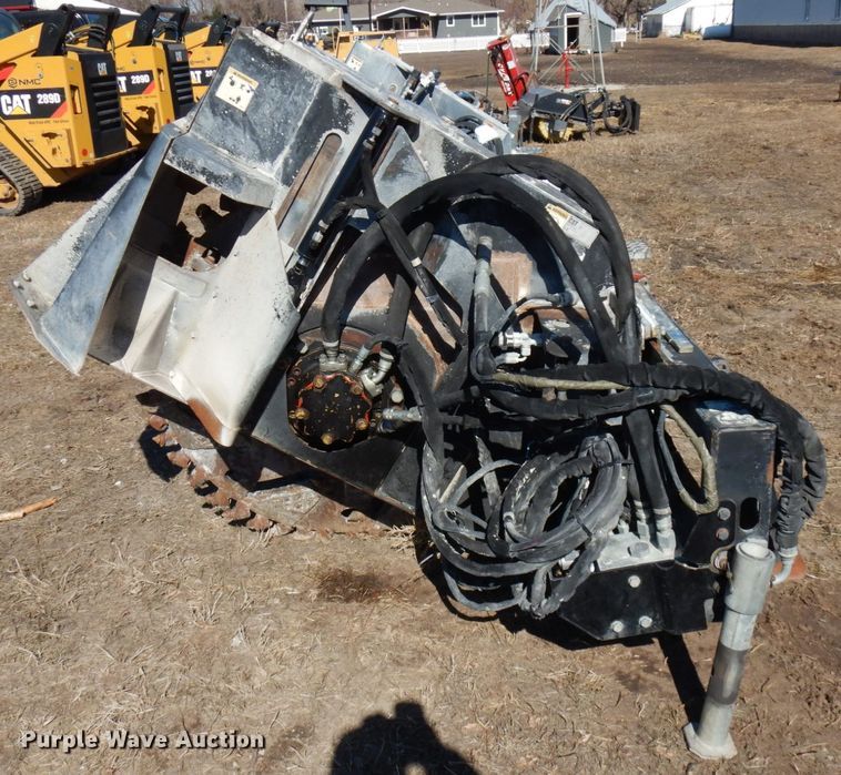 image for item IA9395 2009 Caterpillar SW45-80 48" diamter skid steer wheel saw