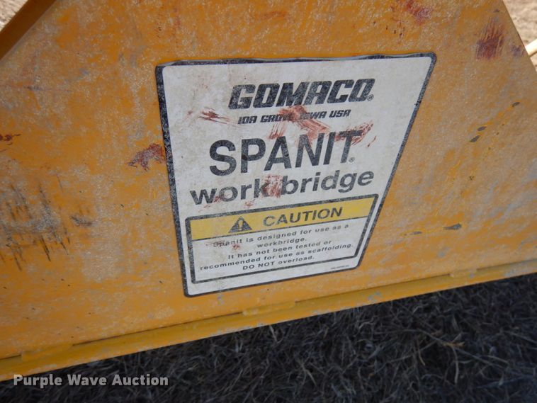 image for item IA9398 Gomaco 1000 Series work bridge