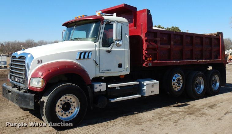 image for item IA9403 2009 Mack GU713  dump truck