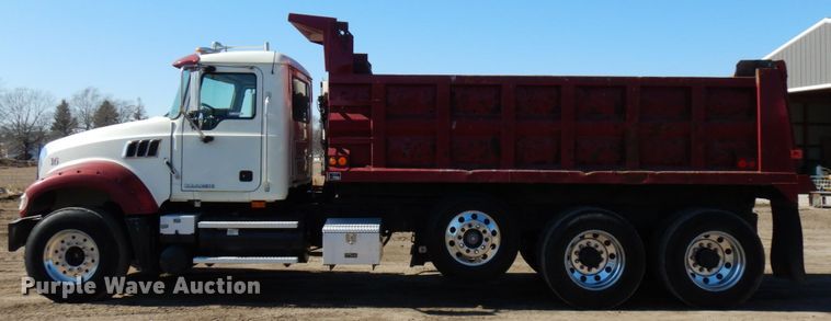 image for item IA9403 2009 Mack GU713  dump truck