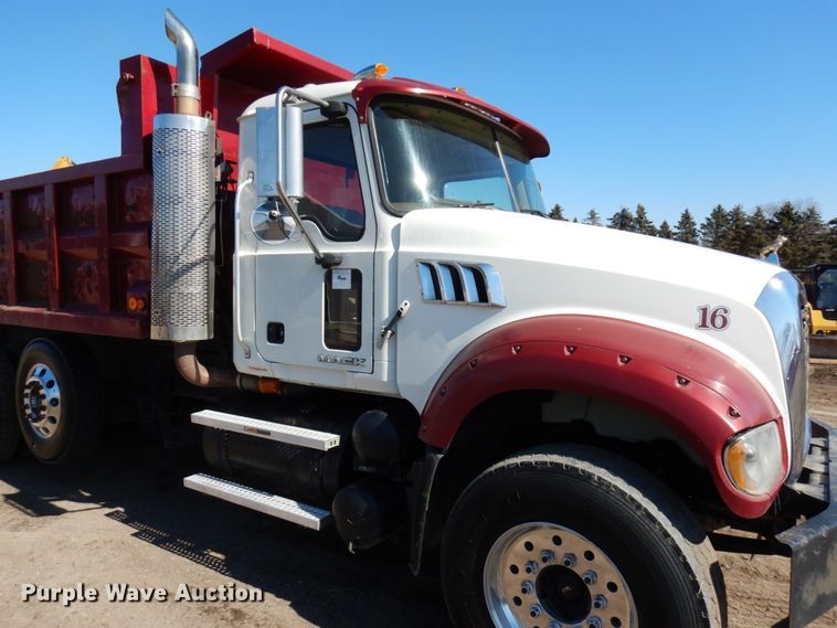 image for item IA9403 2009 Mack GU713  dump truck