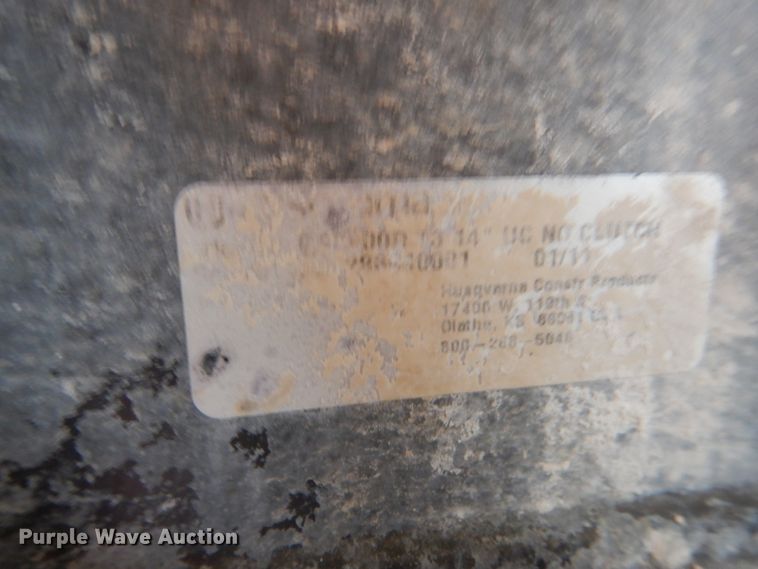 image for item IA9409 2011 Husqvarna RS8500D concrete saw