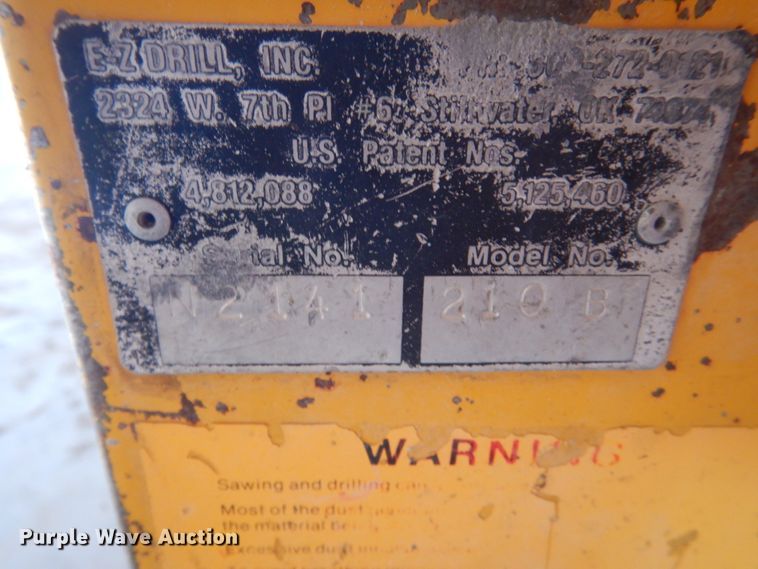 image for item IA9410 EZ Drill 210B horizontal drill