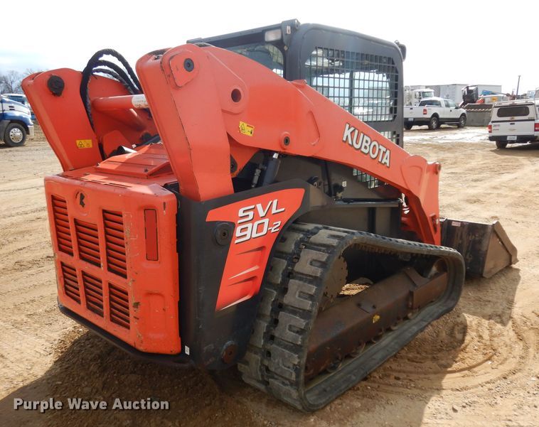 image for item IP9057 2014 Kubota SVL90-2  tracked skid steer loader