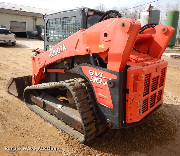 image for item IP9057 2014 Kubota SVL90-2  tracked skid steer loader