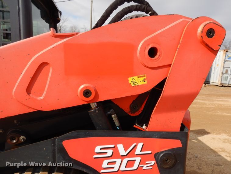 image for item IP9057 2014 Kubota SVL90-2  tracked skid steer loader