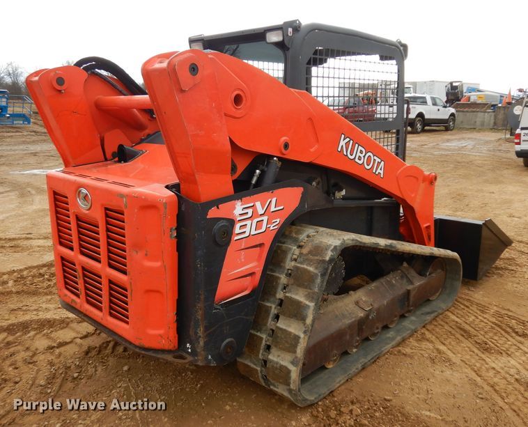 image for item IP9058 2014 Kubota SVL90-2  tracked skid steer loader