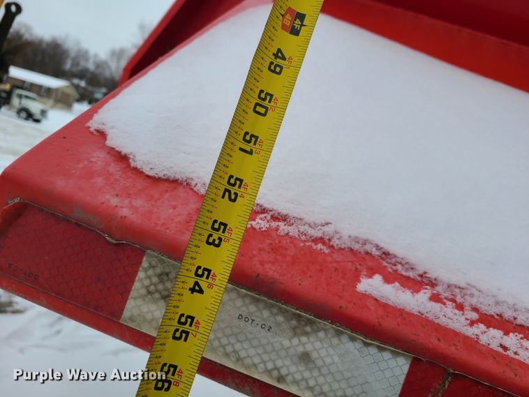 image for item IQ9021 2000 Transcraft end dump trailer