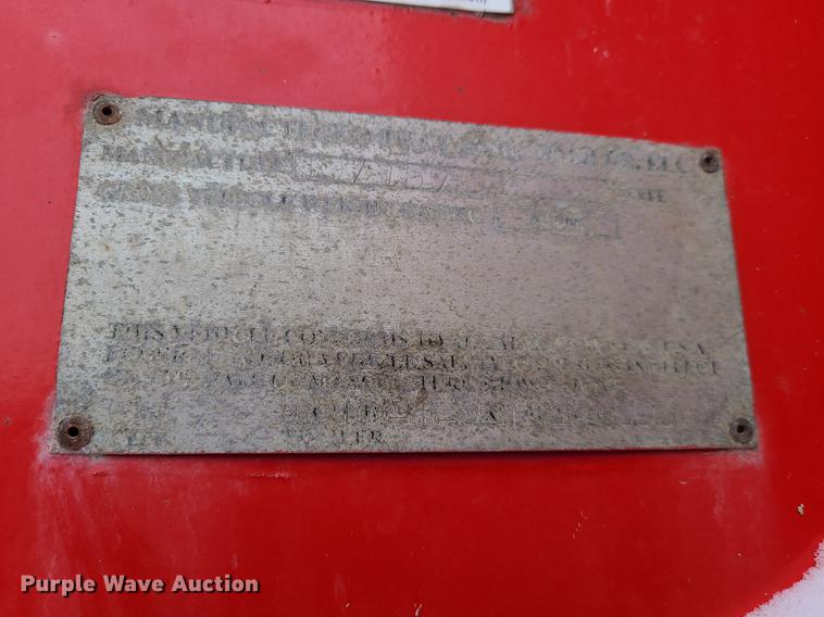 image for item IQ9021 2000 Transcraft end dump trailer