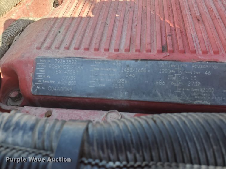 image for item IU9002 2008 Kenworth T800B  vacuum truck