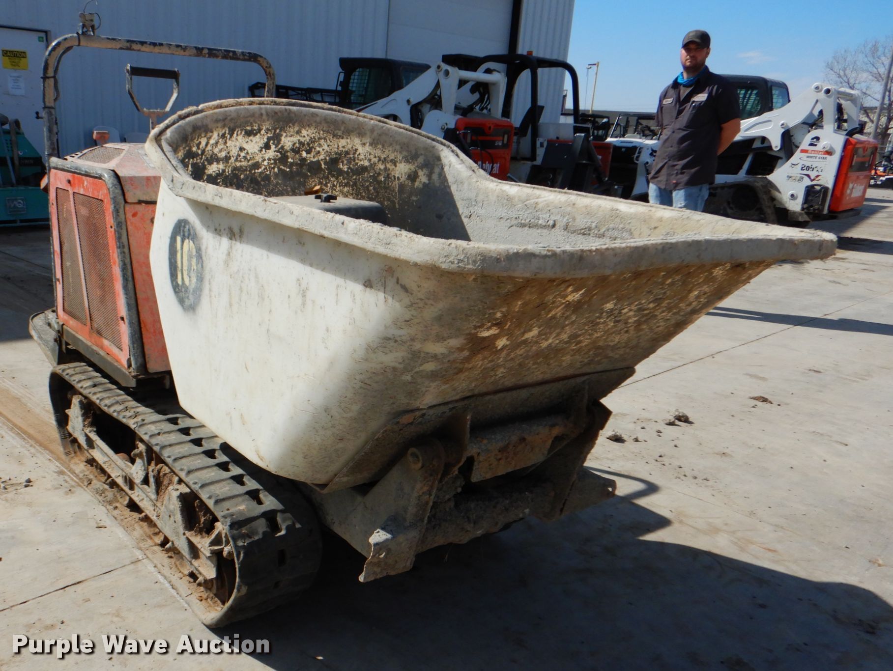 SC75 concrete buggy in Tulsa, OK Item HW9895 sold Purple Wave