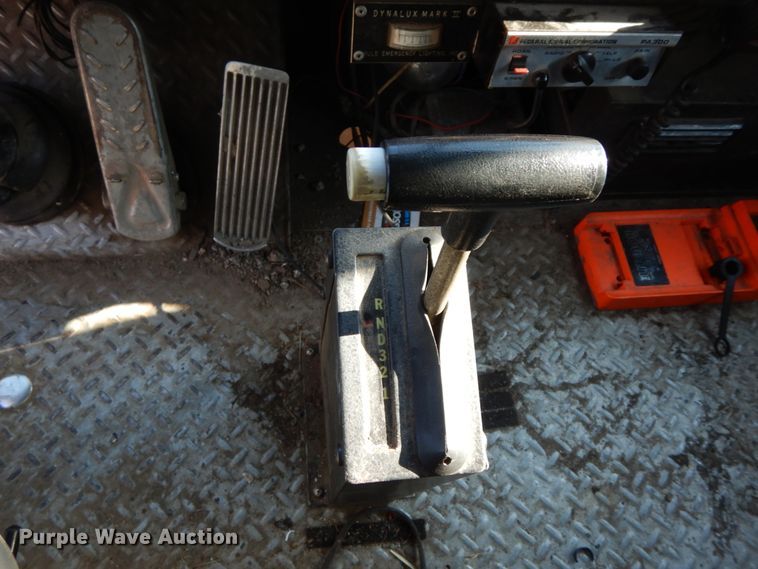 image for item DF6454 1982 Grumman HR101  pumper fire truck