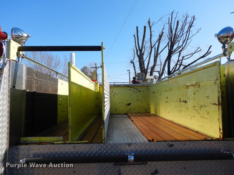 image for item DF6454 1982 Grumman HR101  pumper fire truck