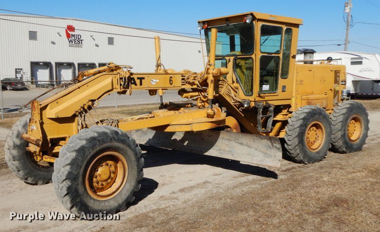 image for item DF6464 1989 Caterpillar 140G  motor grader