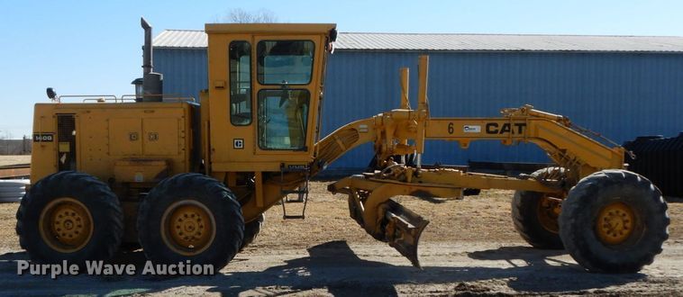 image for item DF6464 1989 Caterpillar 140G  motor grader