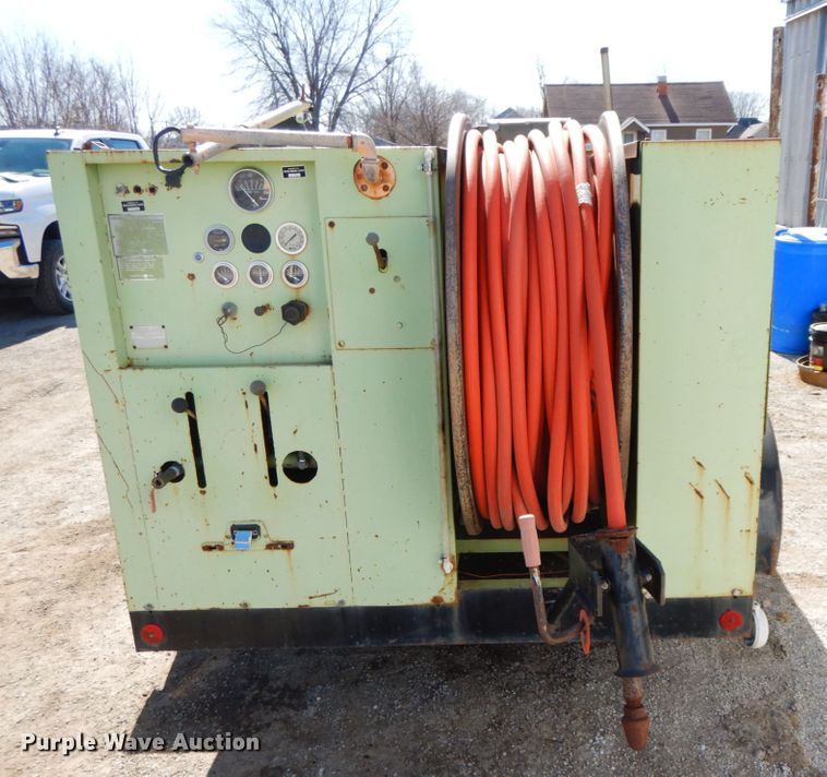 image for item DF6465 Myers Ram Jet  sewer jetter trailer