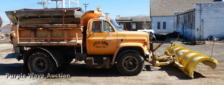 image for item DF6466 1987 Chevrolet C70  dump truck